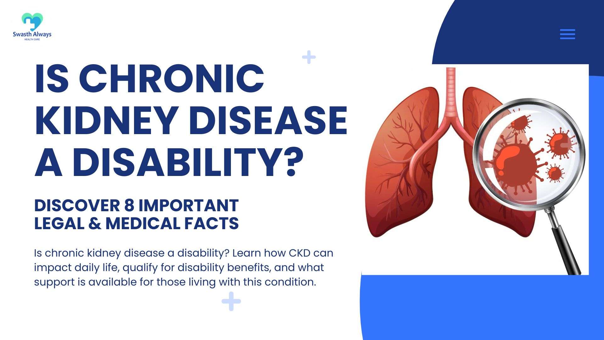 Is chronic kidney disease a disability