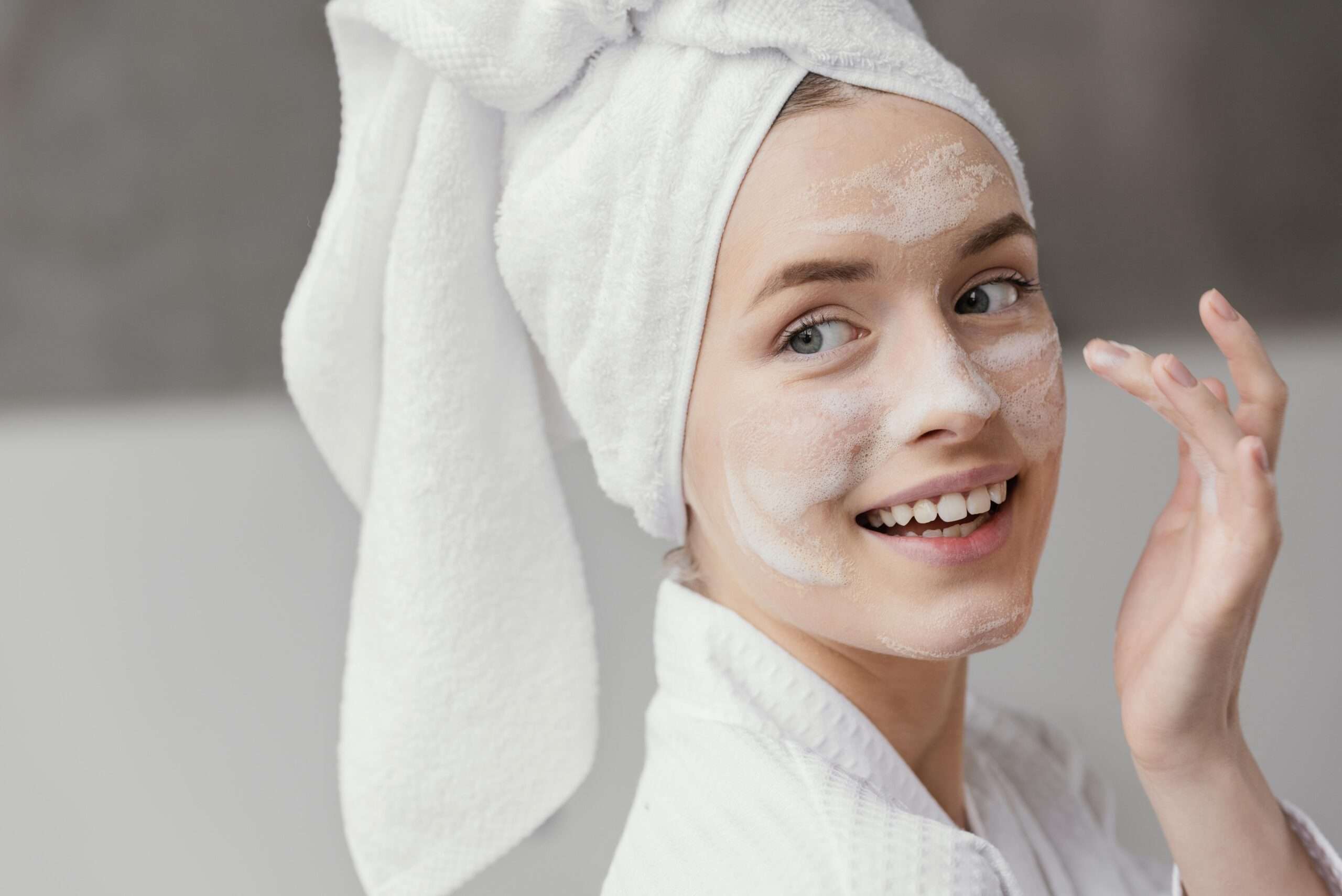 young-woman-taking-care-herself-home Skin Care Tips for Summer