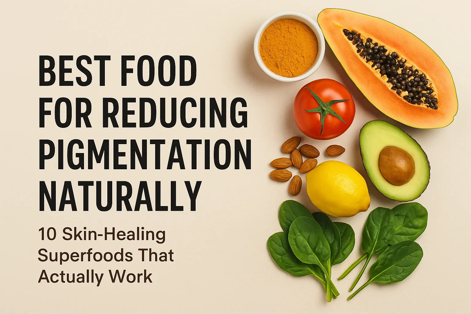 Best Food for Reducing Pigmentation Naturally: 10 Skin-Healing Superfoods That Actually Work