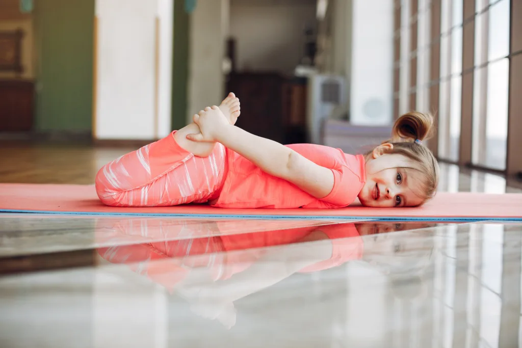 How can parents support a child with migraines through relaxation techniques like yoga
