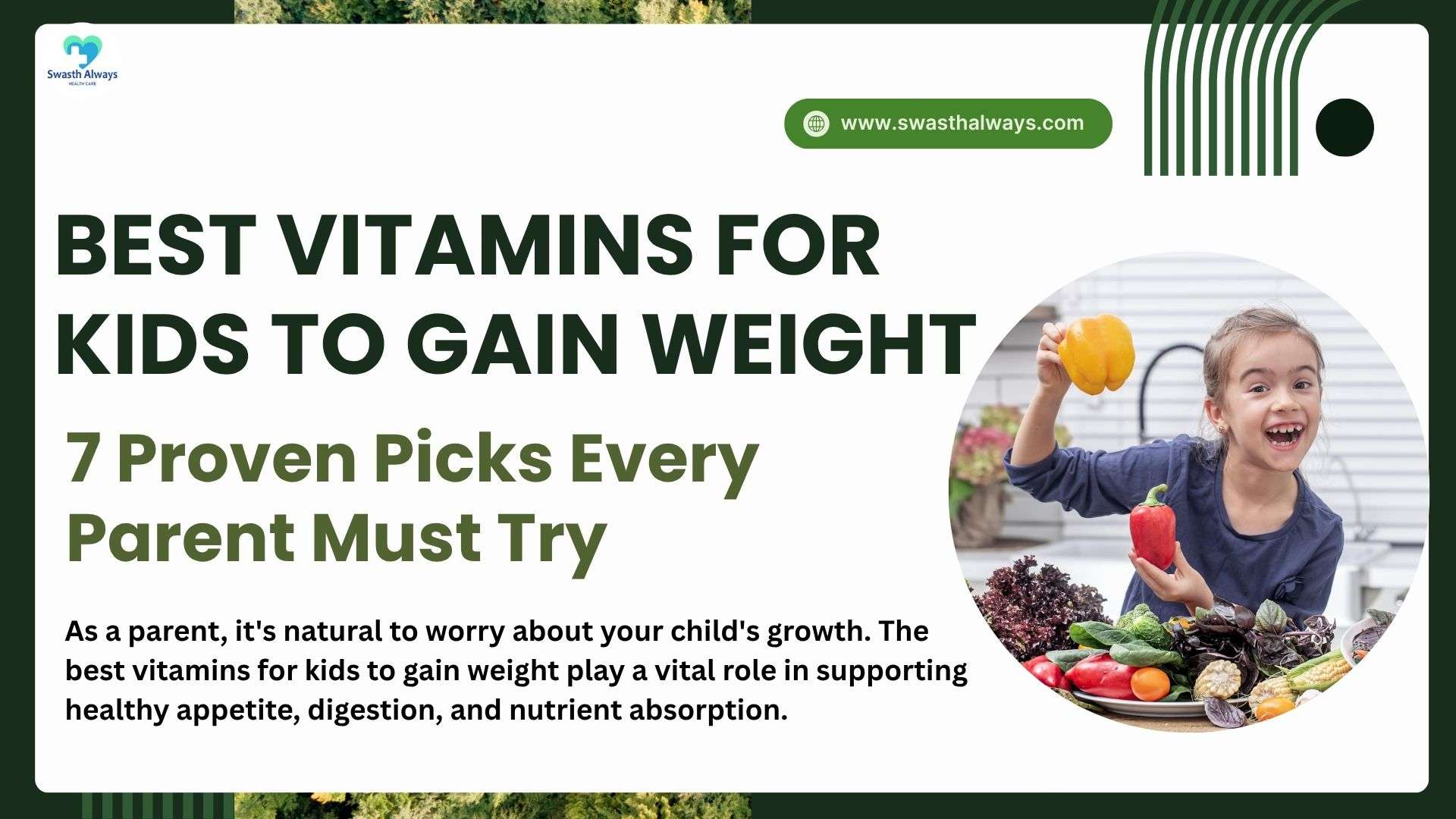 Best Vitamins for Kids to Gain Weight